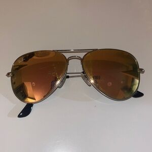 ray-ban mirrored sunglasses